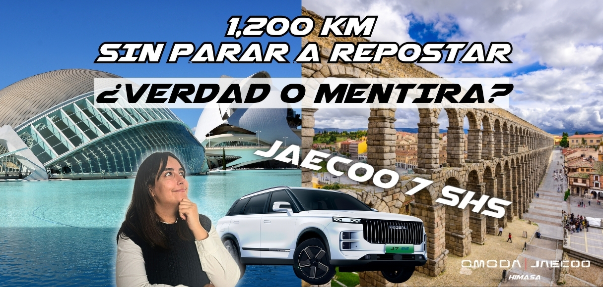 ¿Los 1.200 km del Jaecoo 7 SHS son reales? Ponemos a prueba su autonomía combinada